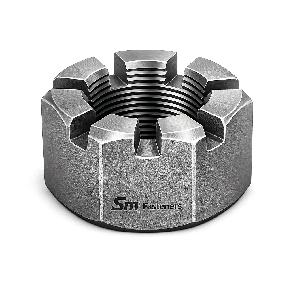 Slotted nut