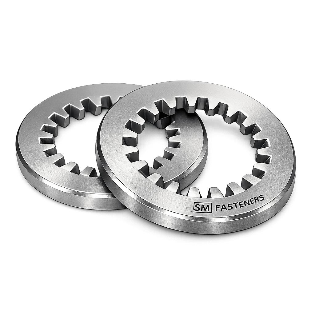 Toothed lock Washers